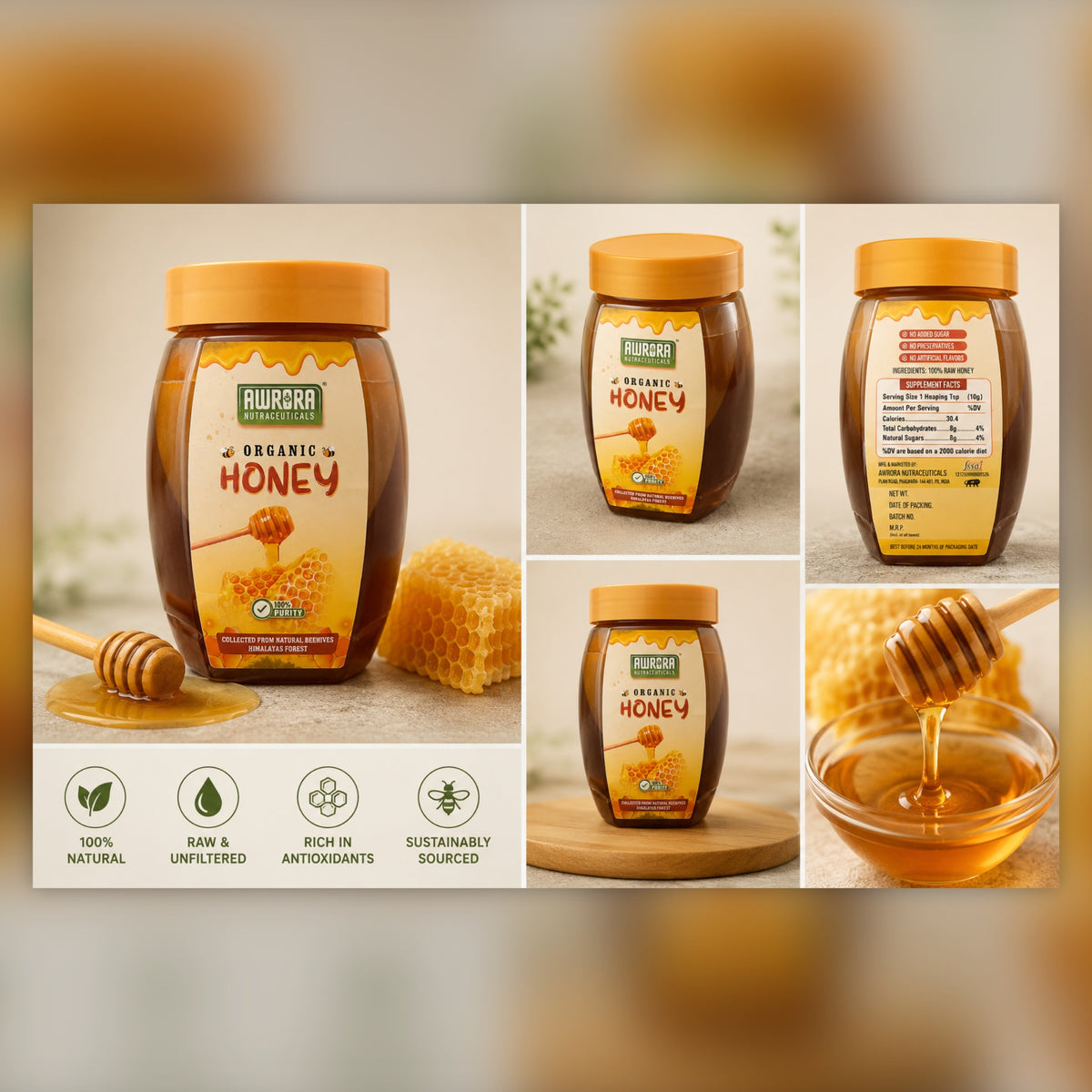 Awrora Organic Honey