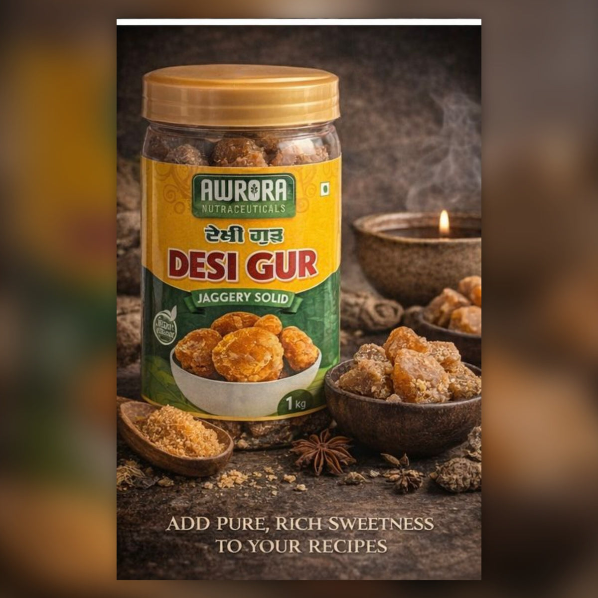 Premium Indian Gud (Jaggery)